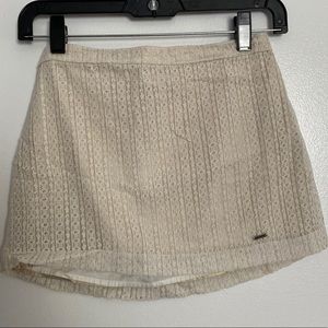Hollister Mini Lace Skirt